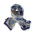 Eșarfă Feeling Silk – Alexa G&D-211 (85×180 cm) | Azure Nautique, Cutie Cadou