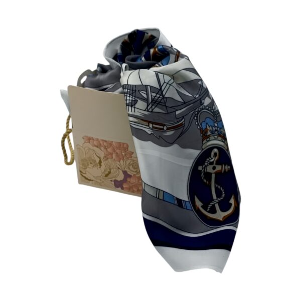 Eșarfă Feeling Silk – Alexa G&D-211 (85×180 cm) | Azure Nautique, Cutie Cadou