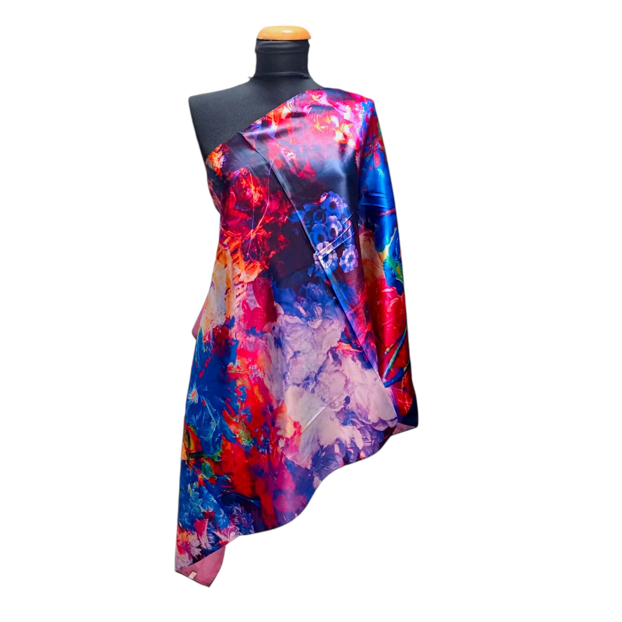 Eșarfă damă EVS-Collection Signature Silk – ESX16-9 (180×68 cm) Eșarfă lungă din mătase 100%, model două fețe (2) Eșarfă damă EVS-Collection Signature Silk – ESX16-9 (180×68 cm) | Eșarfă lungă din mătase 100%, model două fețe