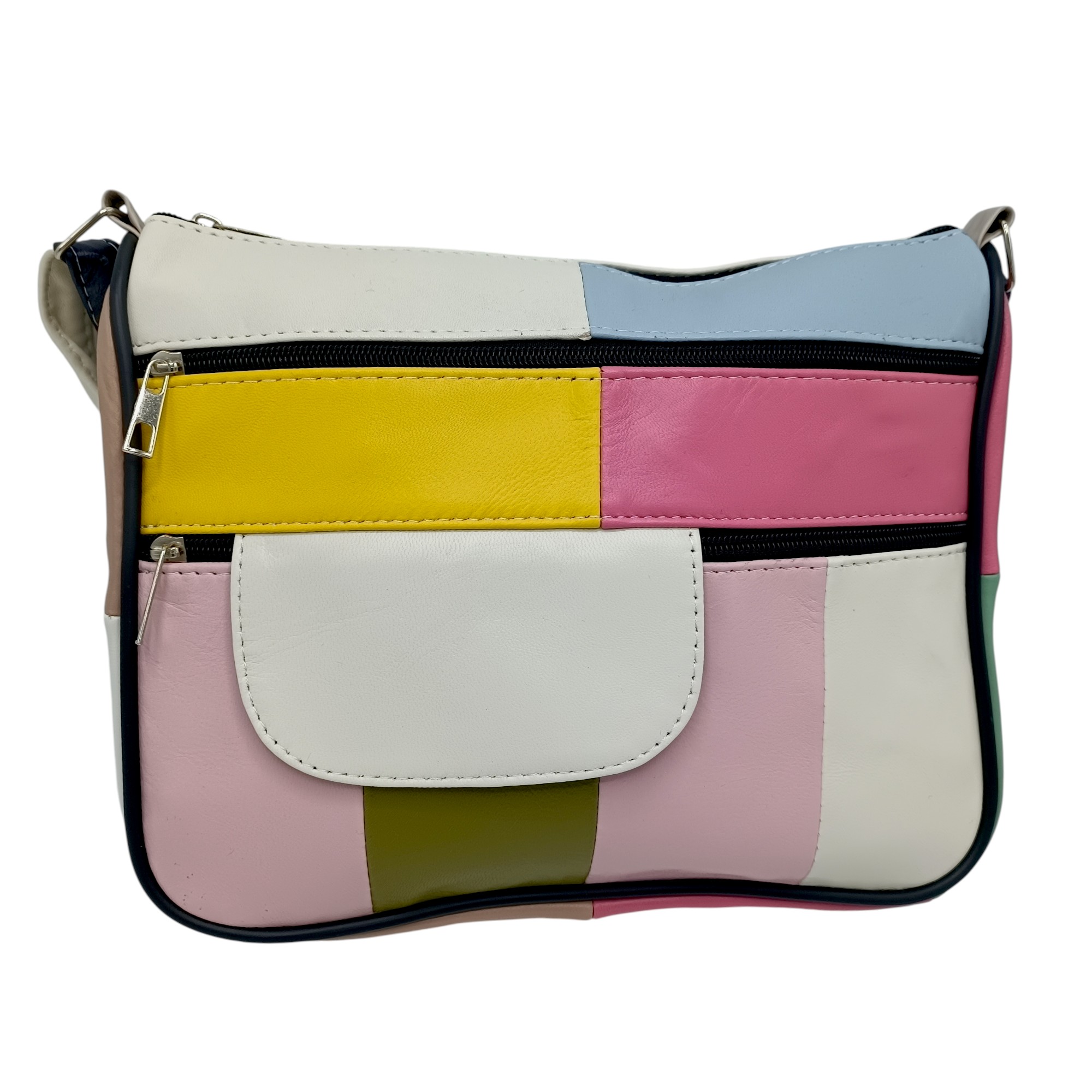 Geanta Damă Lucia R45-JM43,Multicolor , Piele Naturală, dimensiune 27 x 8 x 22 cm (4) Geanta Damă Lucia R45-JM43,Multicolor , Piele Naturală, dimensiune 27 x 8 x 22 cm