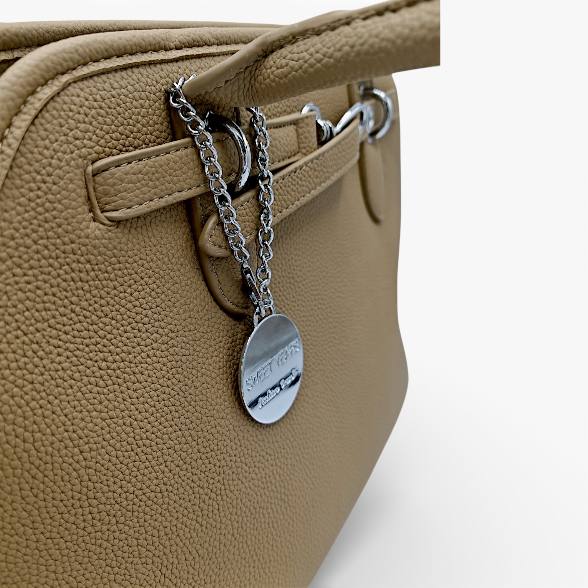 Geantă damă Sweet Years Italian OSY66884 – Cappuccino, design elegant urban