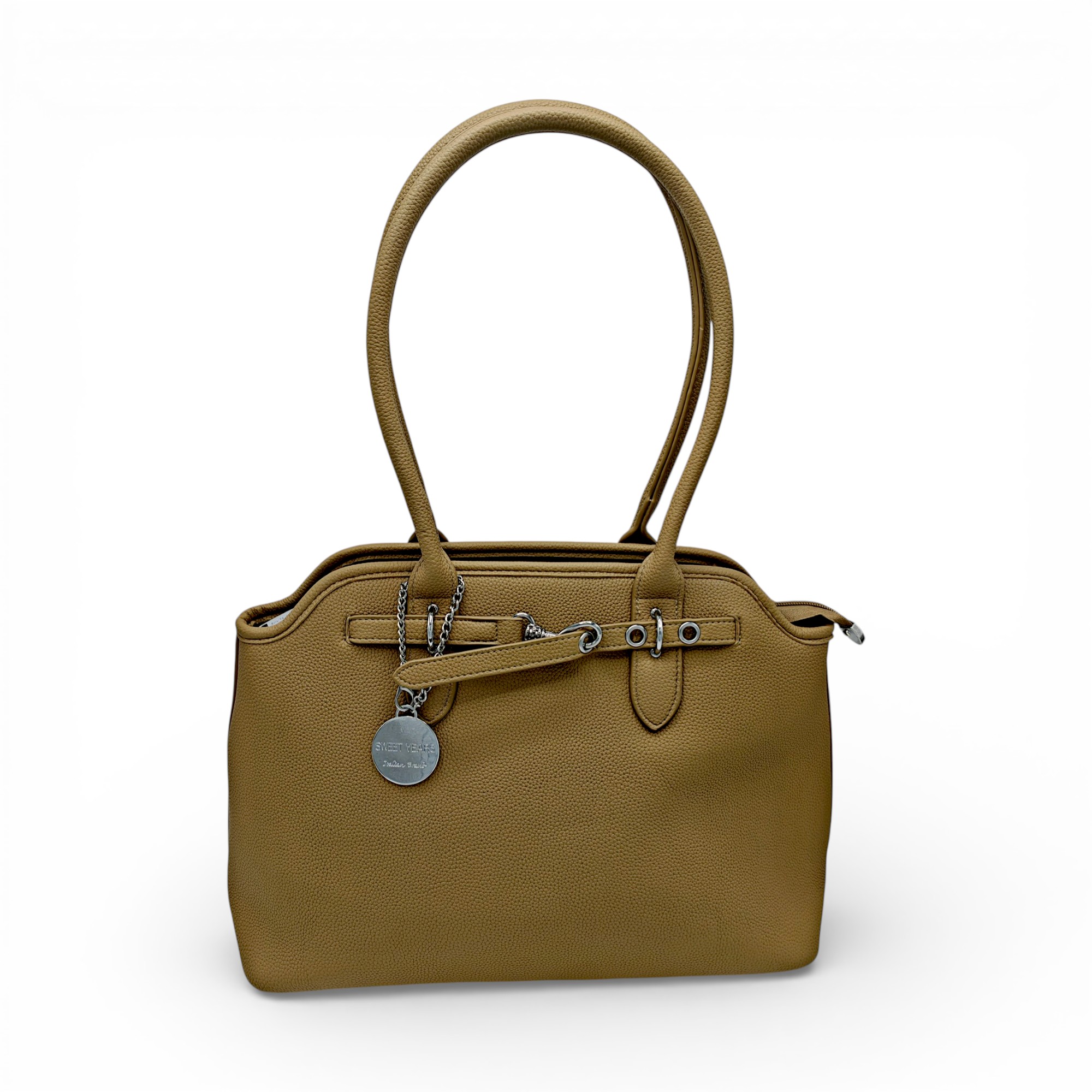 Geantă damă Sweet Years Italian OSY66884 – Cappuccino, design elegant urban