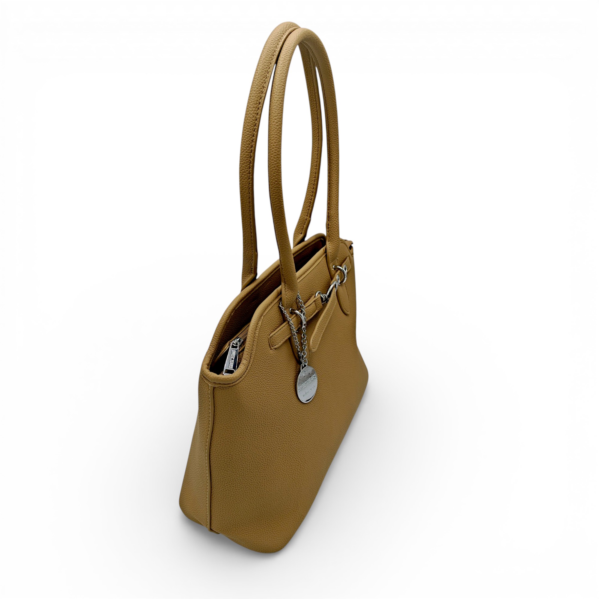 Geantă damă Sweet Years Italian OSY66884 – Cappuccino, design elegant urban