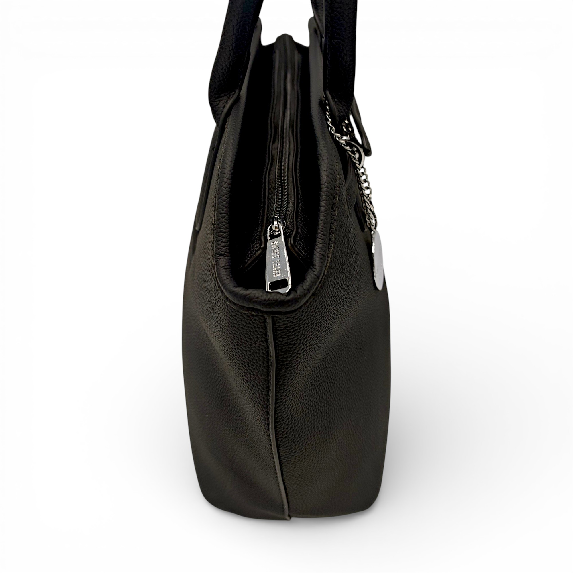 Geantă damă Sweet Years Italian OSY66884 – Negru, design elegant structurat