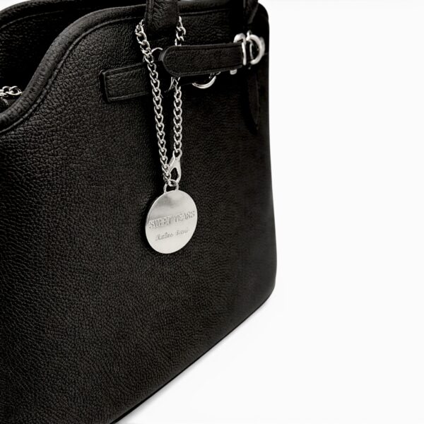 Geantă damă Sweet Years Italian OSY66884 – Negru, design elegant structurat