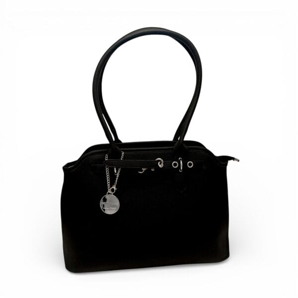 Geantă damă Sweet Years Italian OSY66884 – Negru, design elegant structurat