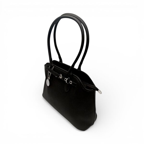 Geantă damă Sweet Years Italian OSY66884 – Negru, design elegant structurat