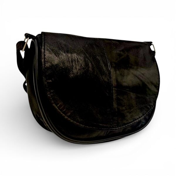 Geantă damă din piele naturală R30-N1 – compactă, practică și atemporală