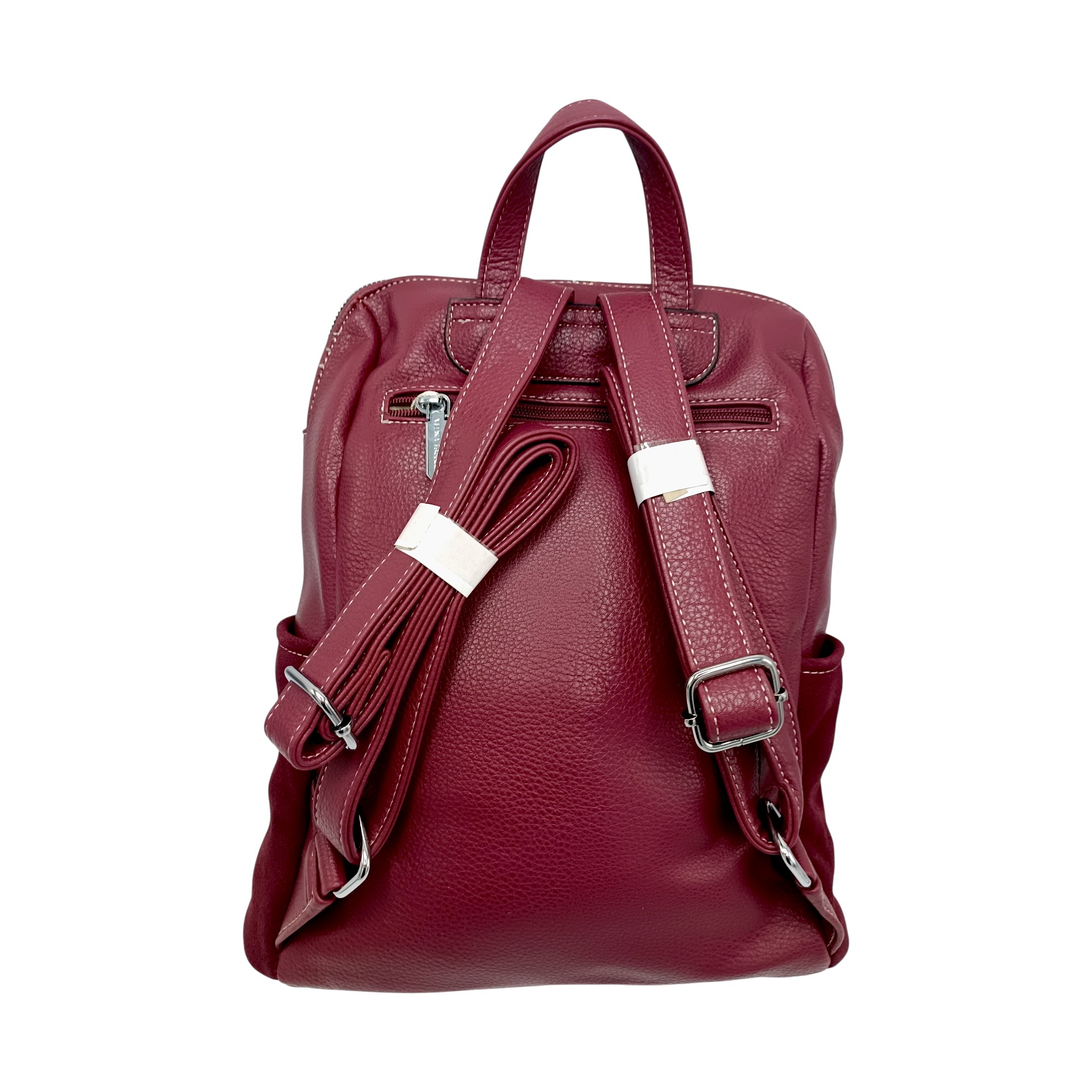 Rucsac damă Velina Fabiano VF25-362S, burgundy – design urban & compartimentare inteligentă (4) Rucsac damă Velina Fabiano VF25-362S, burgundy – design urban & compartimentare inteligentă (34 × 32 × 13 cm)