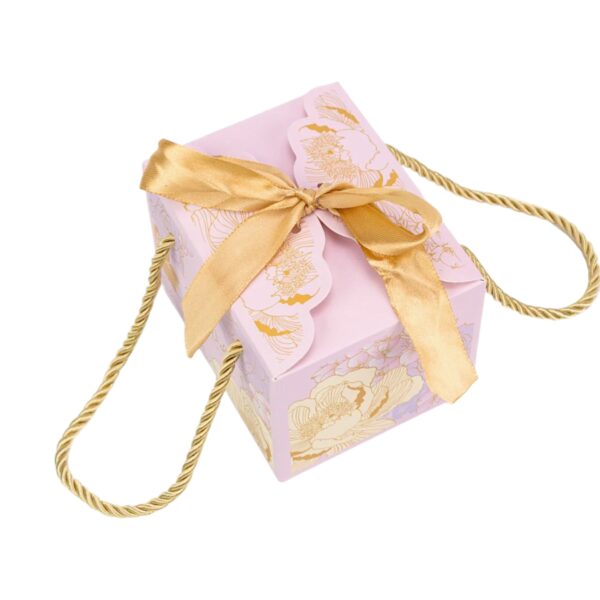 Eșarfă damă mătase naturală 100% – Ballet Reverie SG10-11 (70×70 cm) Print Artistic Elegant, Cutie Cadou