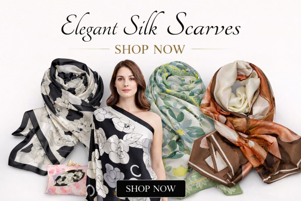 Eșarfă Mătase 2026: Ghid Complet Alegere + Îngrijire Premium