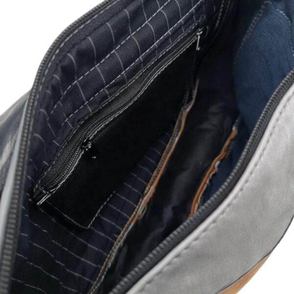 Geantă damă unicat Lucia, piele naturală multicolor, design elegant și funcțional.