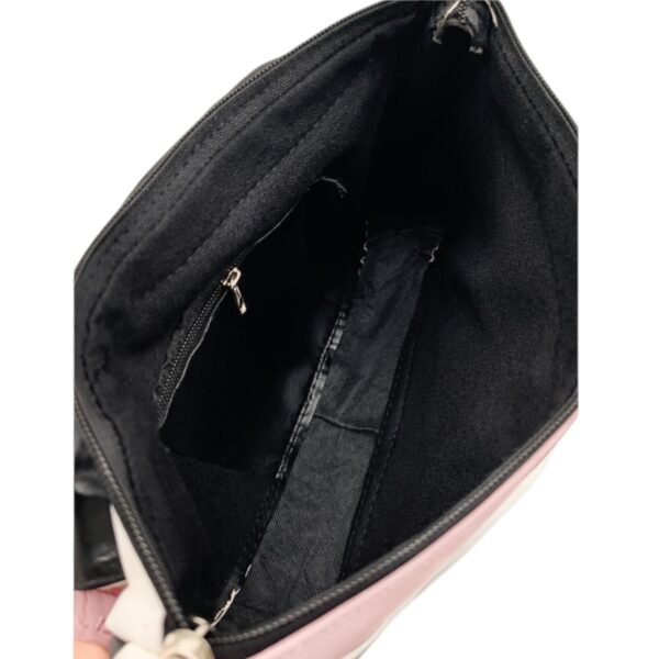 Geantă damă unicat Lucia R45-464, realizată din piele naturală multicolor, cu design elegant și spaț.