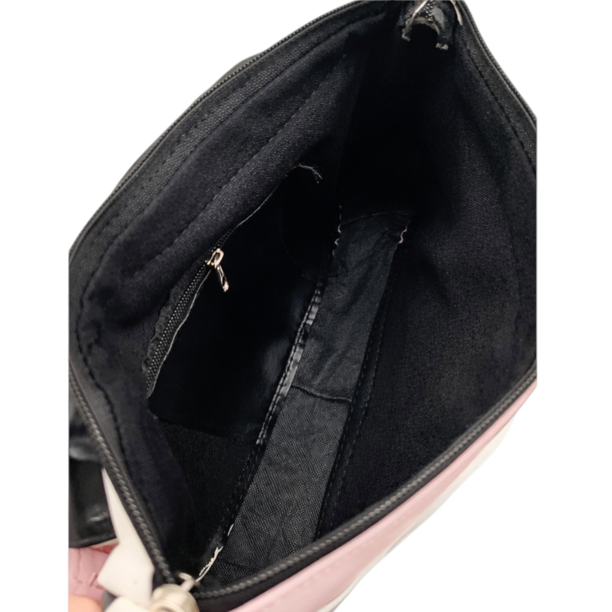 Geantă damă unicat Lucia R45-464, realizată din piele naturală multicolor, cu design elegant și spaț.