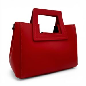 Geantă damă Belle Monique ST563 – piele naturală italiană, roșu intens