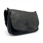 Geantă Damă Crossbody Lucia R45X-N1, Piele Naturală Negru