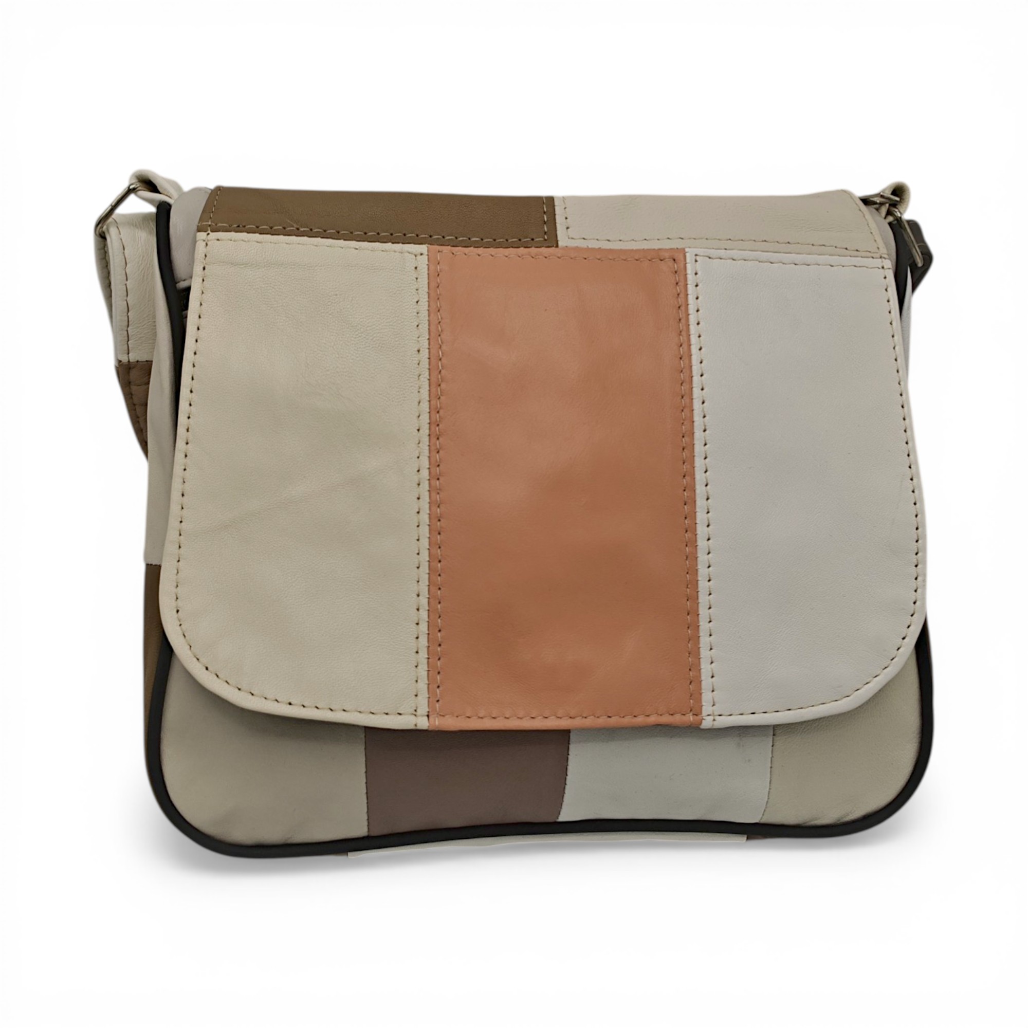 Geantă Damă Unicat Lucia R45-C62, Piele Naturală, Multicolor (4) Geantă Damă Unicat Lucia R45-C62, Piele Naturală, Multicolor