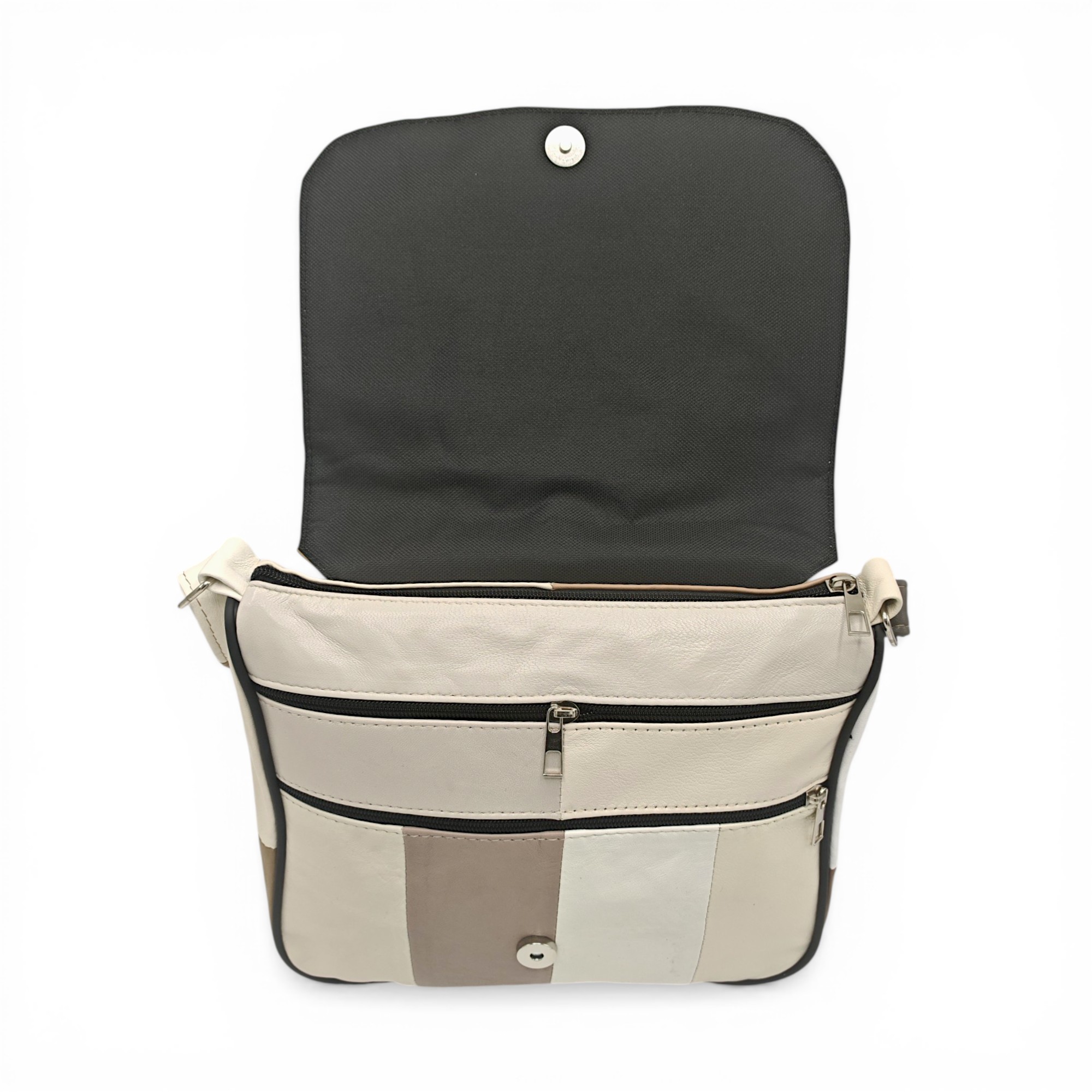 Geantă Damă Unicat Lucia R45-C62, Piele Naturală, Multicolor (5) Geantă Damă Unicat Lucia R45-C62, Piele Naturală, Multicolor