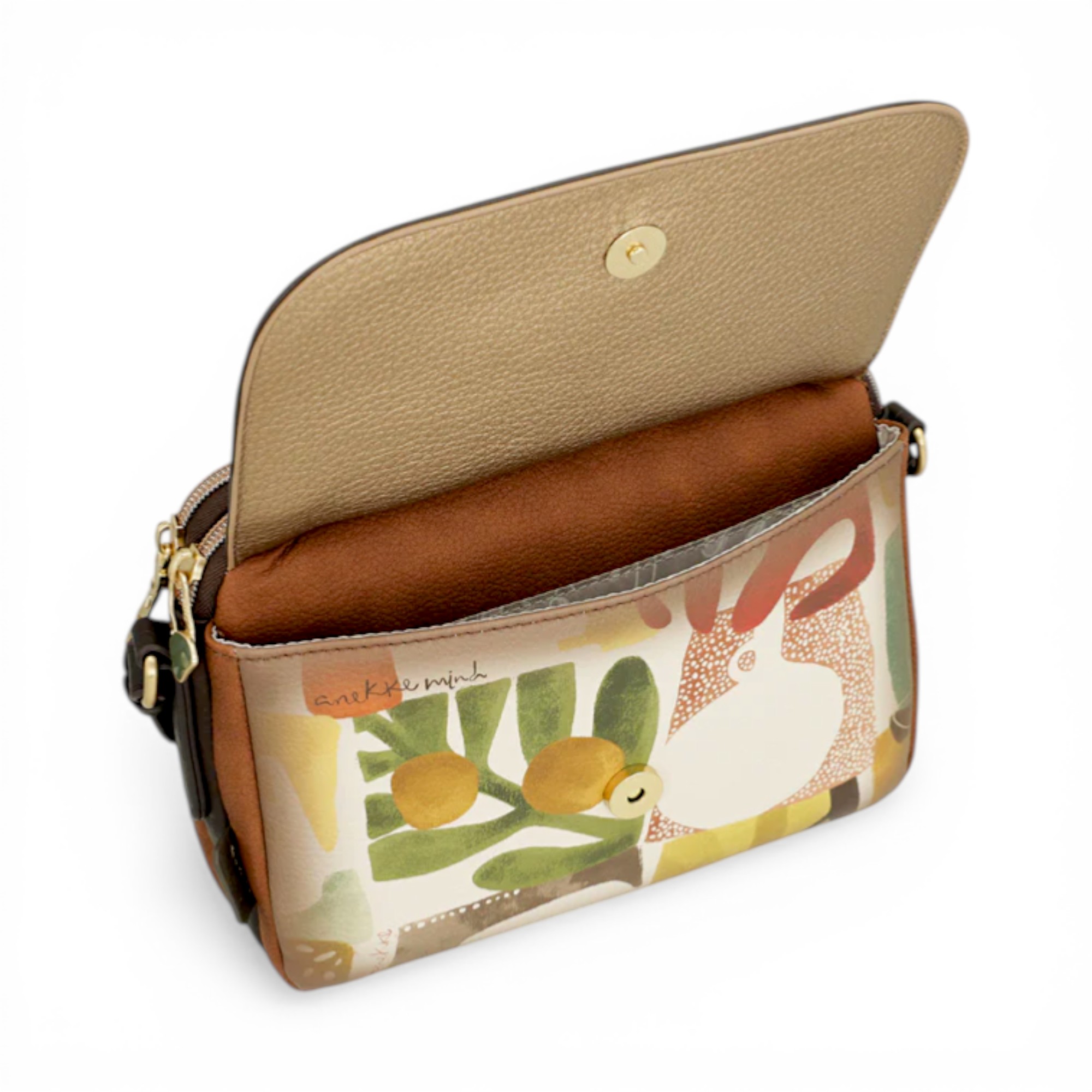 Geantă damă Anekke Amphora 42713-349 – design artistic compact cu clapetă (2) Geantă damă Anekke Amphora 42713-349 – design artistic compact cu clapetă