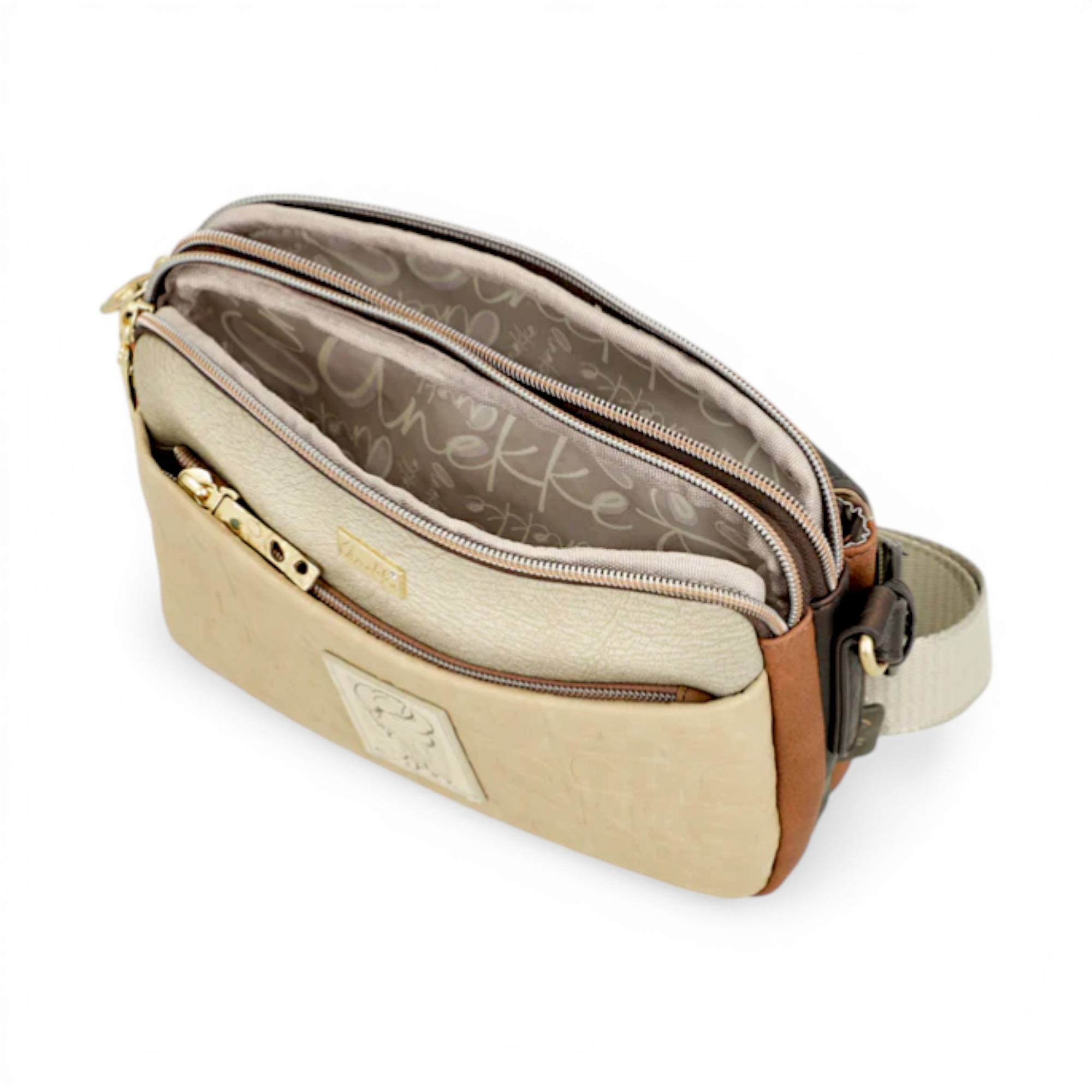 Geantă damă Anekke Amphora 42713-349 – design artistic compact cu clapetă (4) Geantă damă Anekke Amphora 42713-349 – design artistic compact cu clapetă