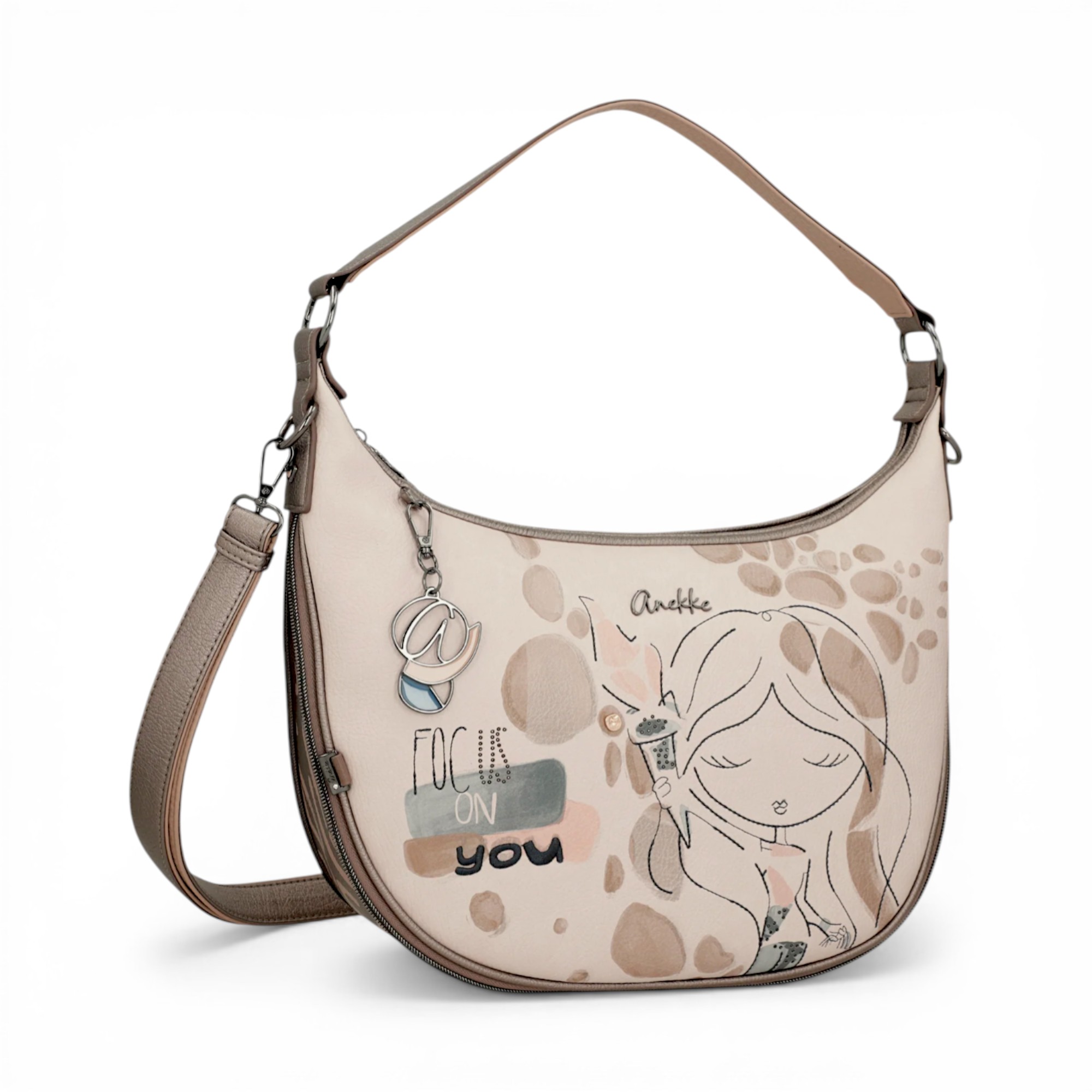 Geantă damă Anekke Olympia 42742-190 – design artistic și versatilitate urbană