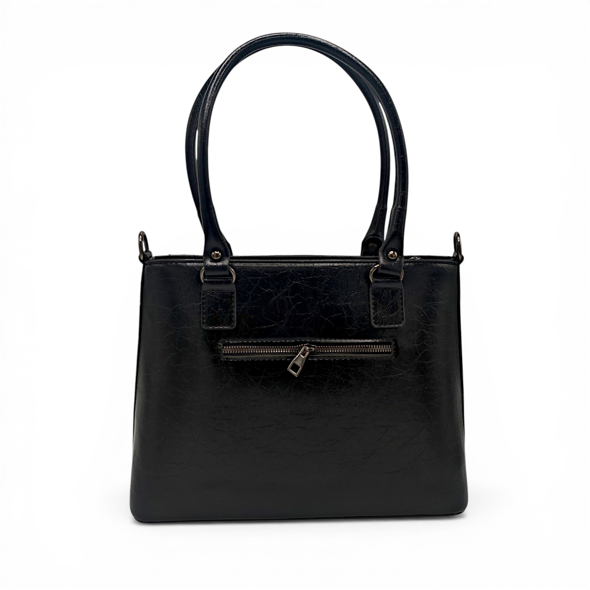 Geantă damă SQueMora Luxury – SQM Arteza Black Pattern