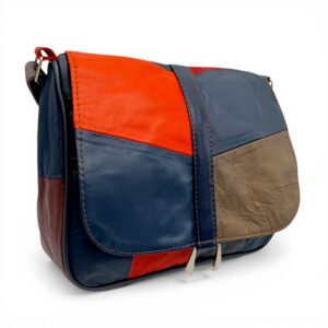 Geantă de umăr colorată, practică și durabilă pentru activități zilnice.