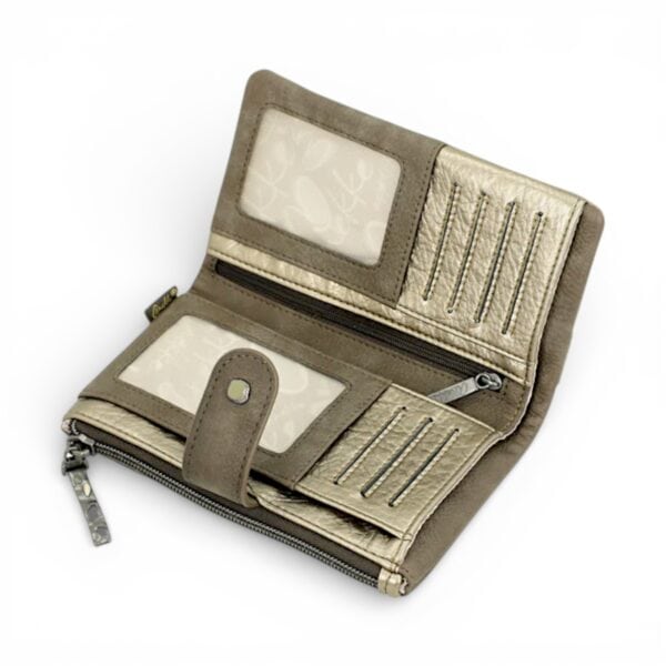 Portofel damă Anekke Amphora 42719-907 – portofel mare RFID cu fermoar și design artistic