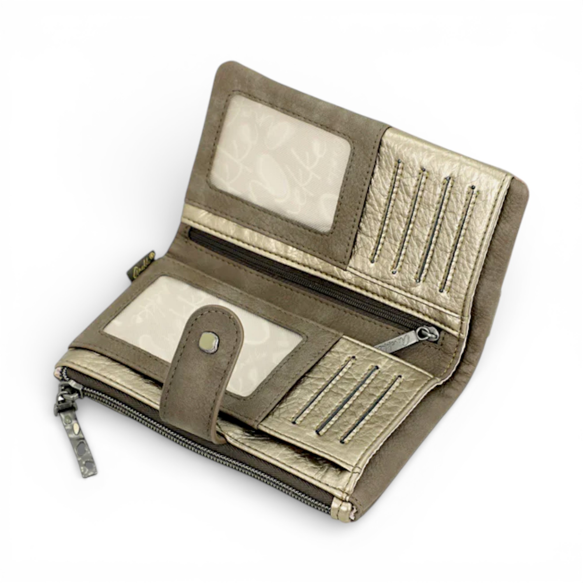 Portofel damă Anekke Amphora 42719-907 – portofel mare RFID cu fermoar și design artistic