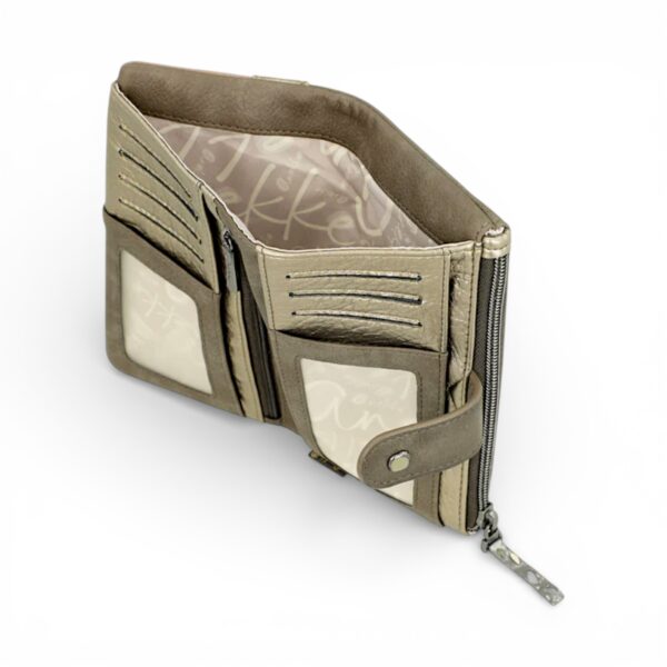 Portofel damă Anekke Amphora 42719-907 – portofel mare RFID cu fermoar și design artistic