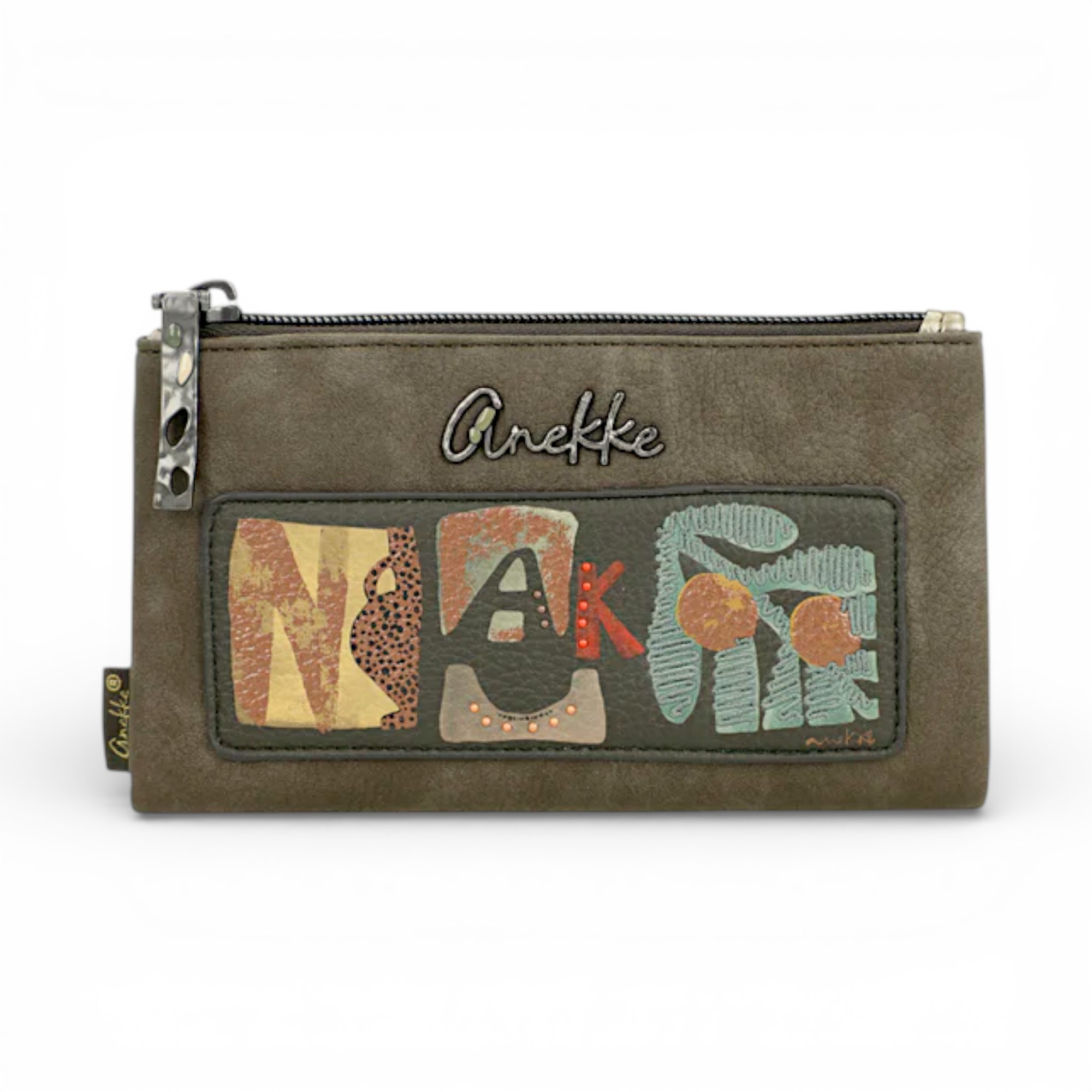 Portofel damă Anekke Amphora 42719-907 – portofel mare RFID cu fermoar și design artistic