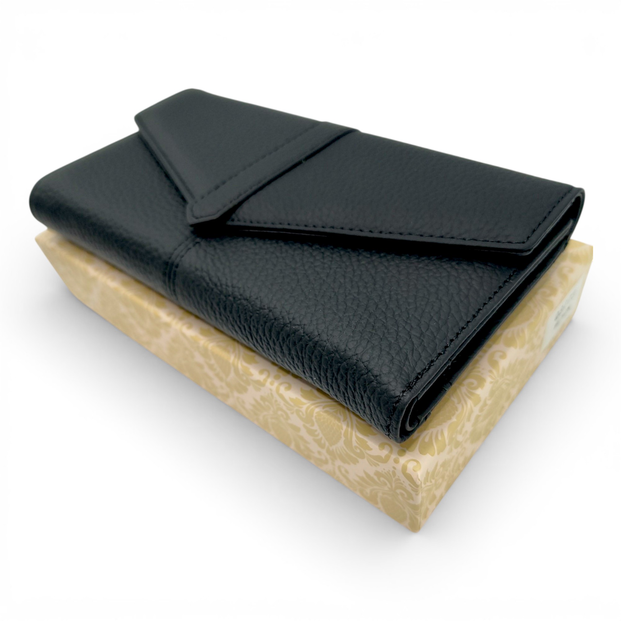 Portofel damă Belle Monique Elegance Q3773 Negru – Piele naturală, închidere magnetică, 19x10x2 cm (1) Portofel damă Belle Monique Elegance Q3773 Negru – Piele naturală, închidere magnetică, 19x10x2 cm