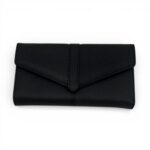 Portofel damă Belle Monique Elegance Q3773 Negru – Piele naturală, închidere magnetică, 19x10x2 cm