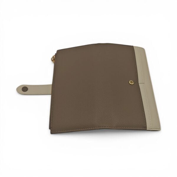 Portofel damă Diana&Co Firenze DSF997-3, culoare bej taupe – design elegant și organizare practică