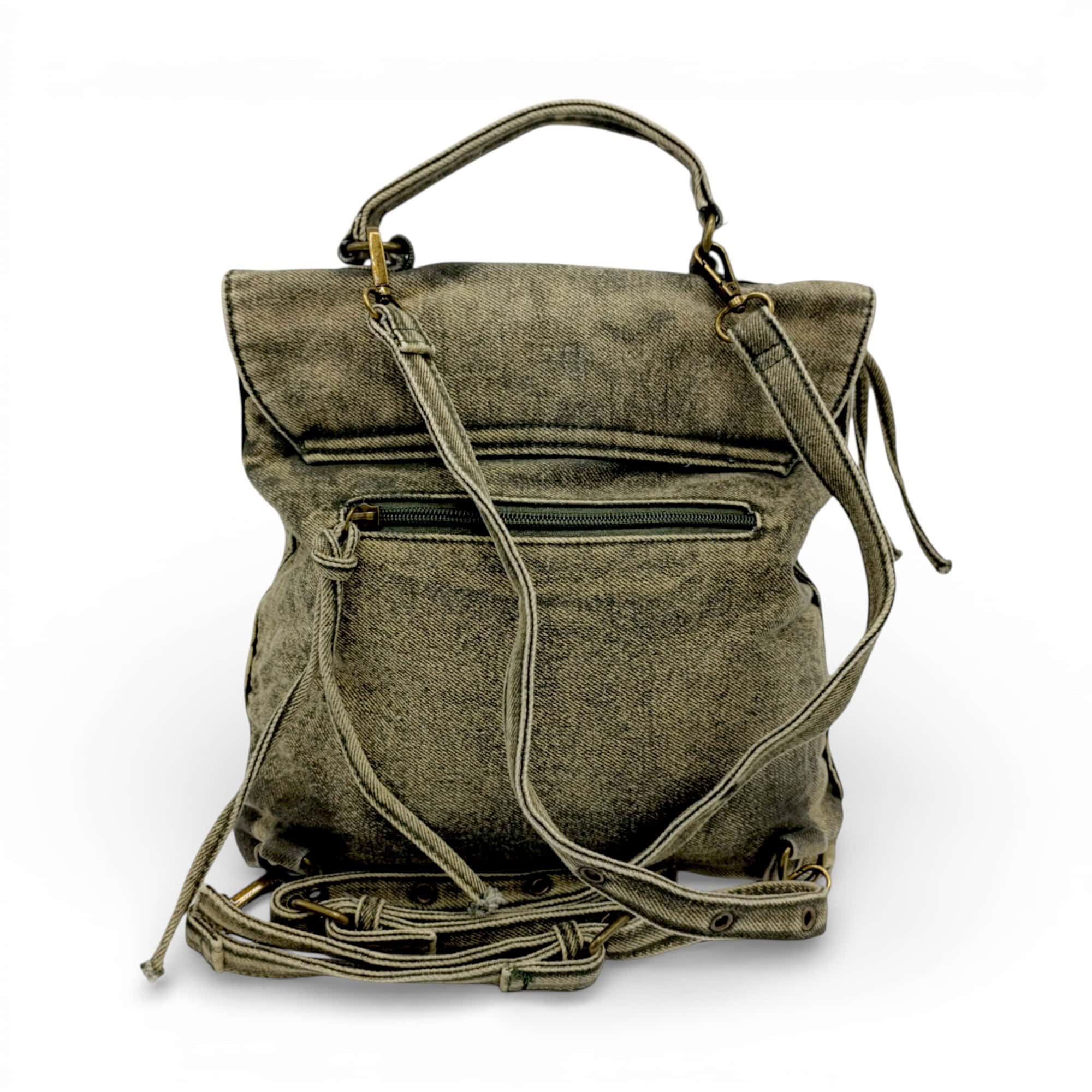 Rucsac Denim Royale – 235066, culoare Kaki