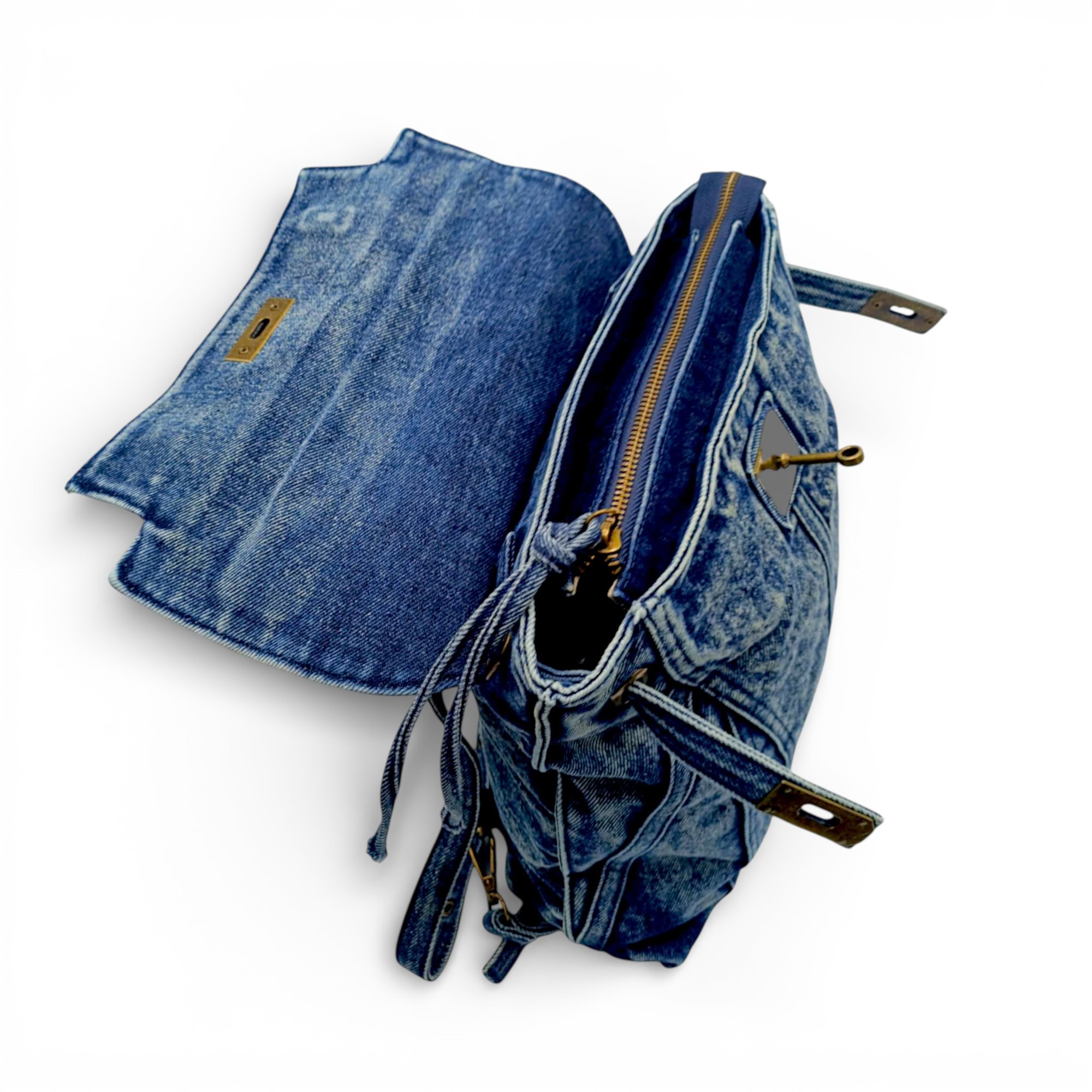 Rucsac Denim Royale – 235066, culoare Navy