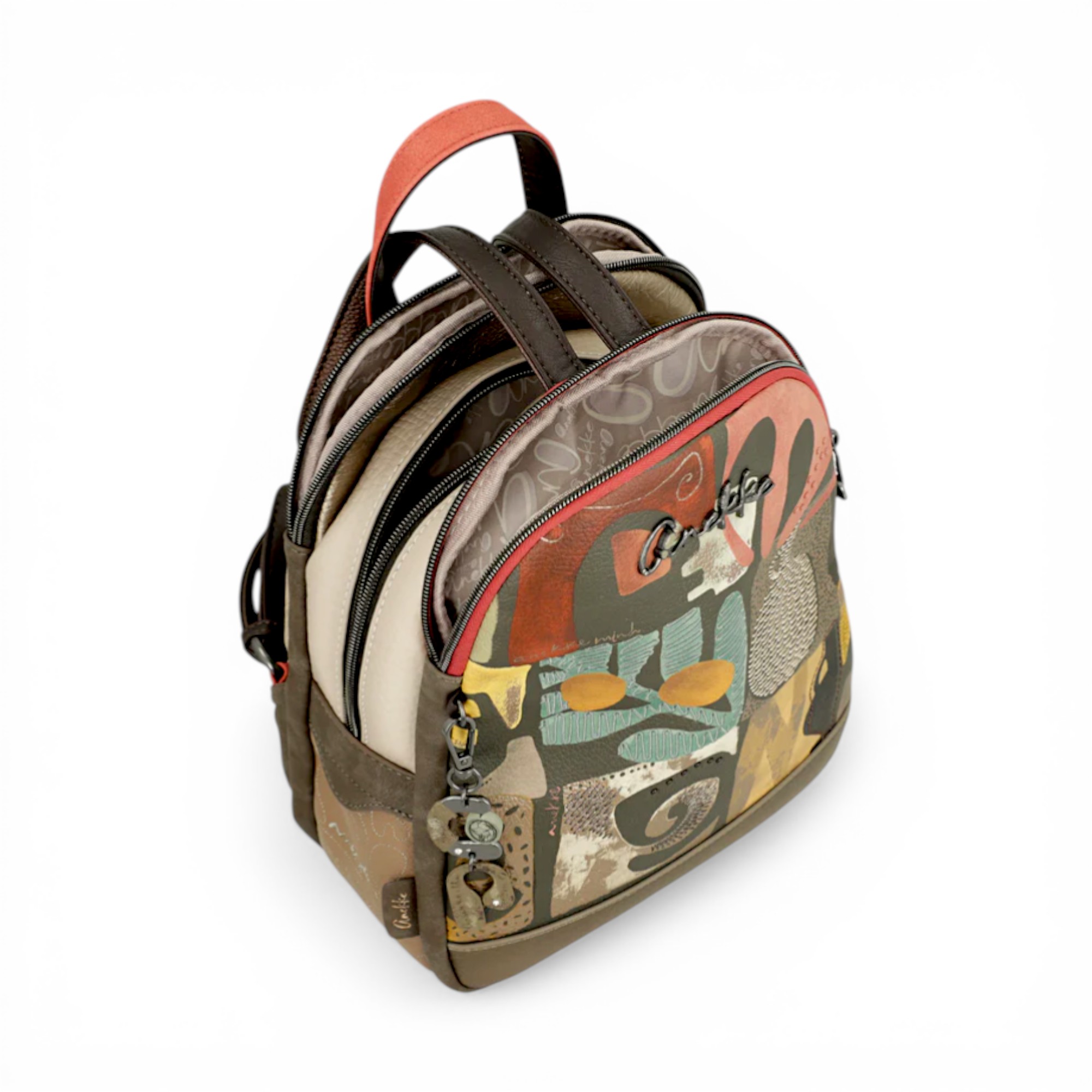 Rucsac damă Anekke Amphora 42715-044 – design artistic și protecție anti-furt