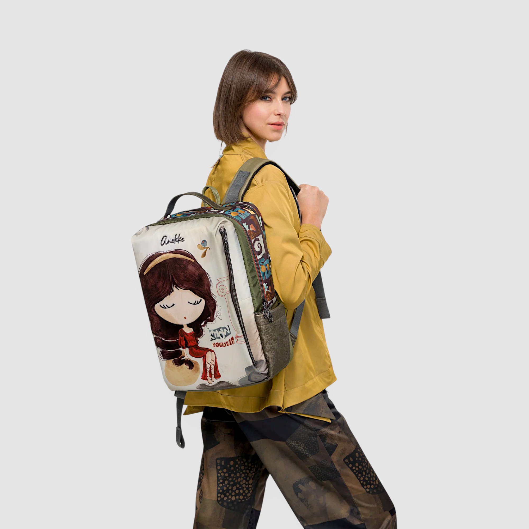 Rucsac damă Anekke Muse 42575-001 – design artistic și funcționalitate pentru călătorii