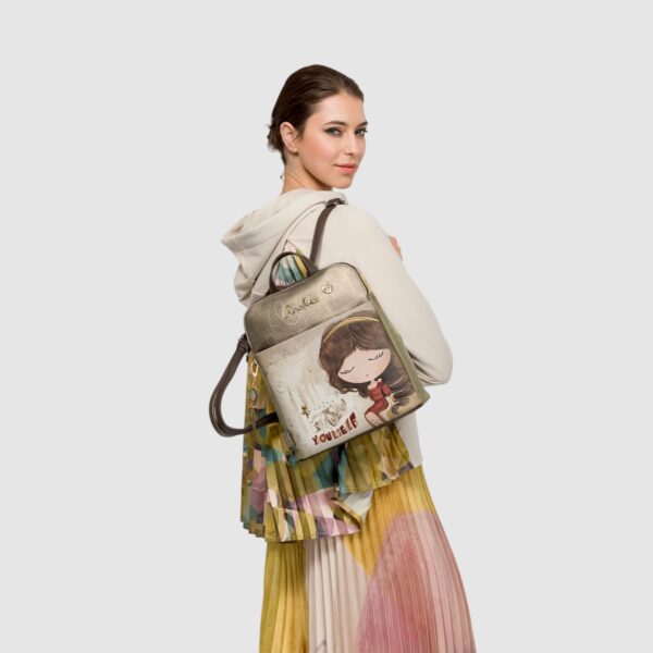 Rucsac damă Anekke Muse 42705-073 – design artistic și organizare inteligentă