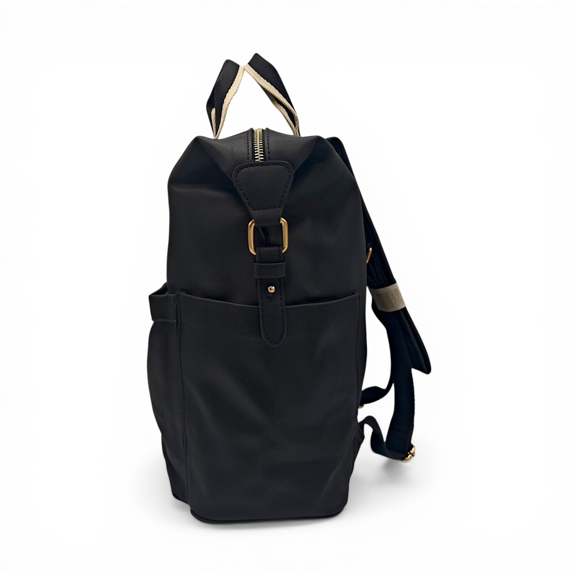Rucsac damă negru, impermeabil, cu design modern și stil casual pentru orice ocazie.