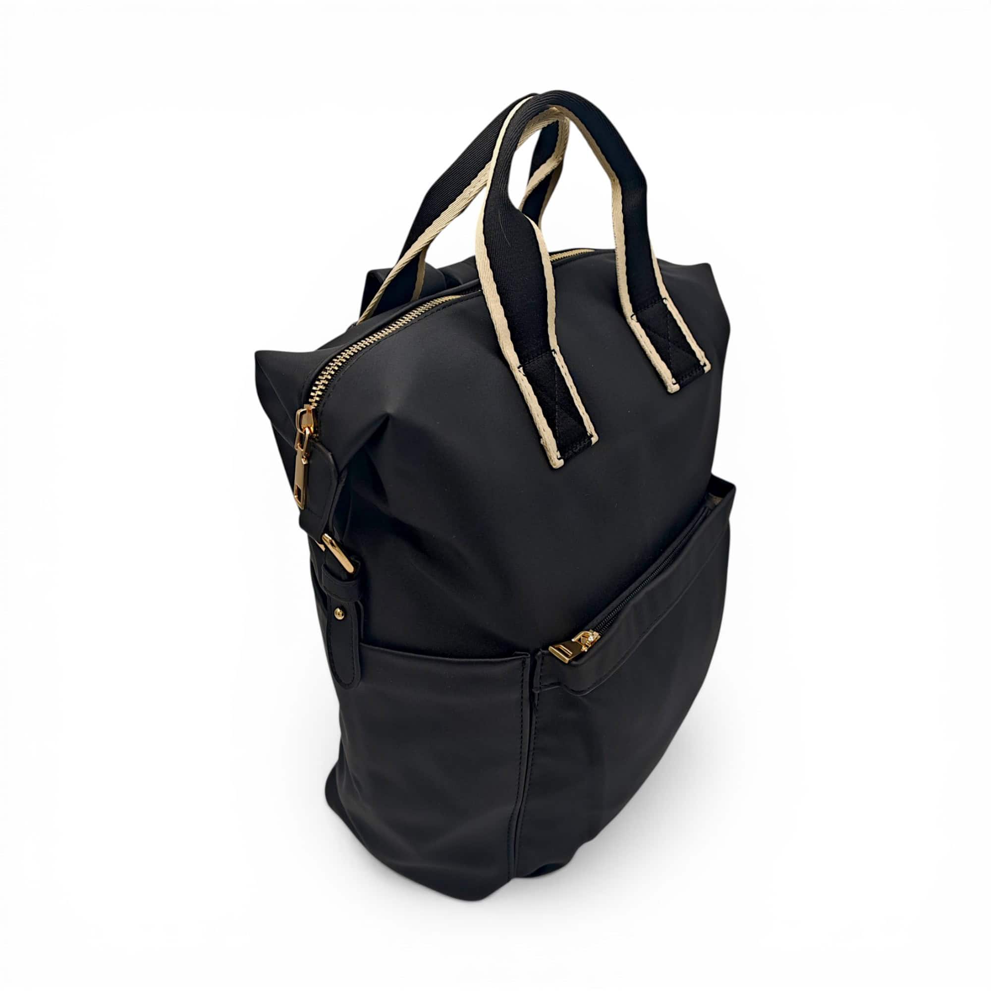 Geantă damă EVoStyle neagră, stil casual, impermeabil, design modern și funcțional pentru orice ocaz.