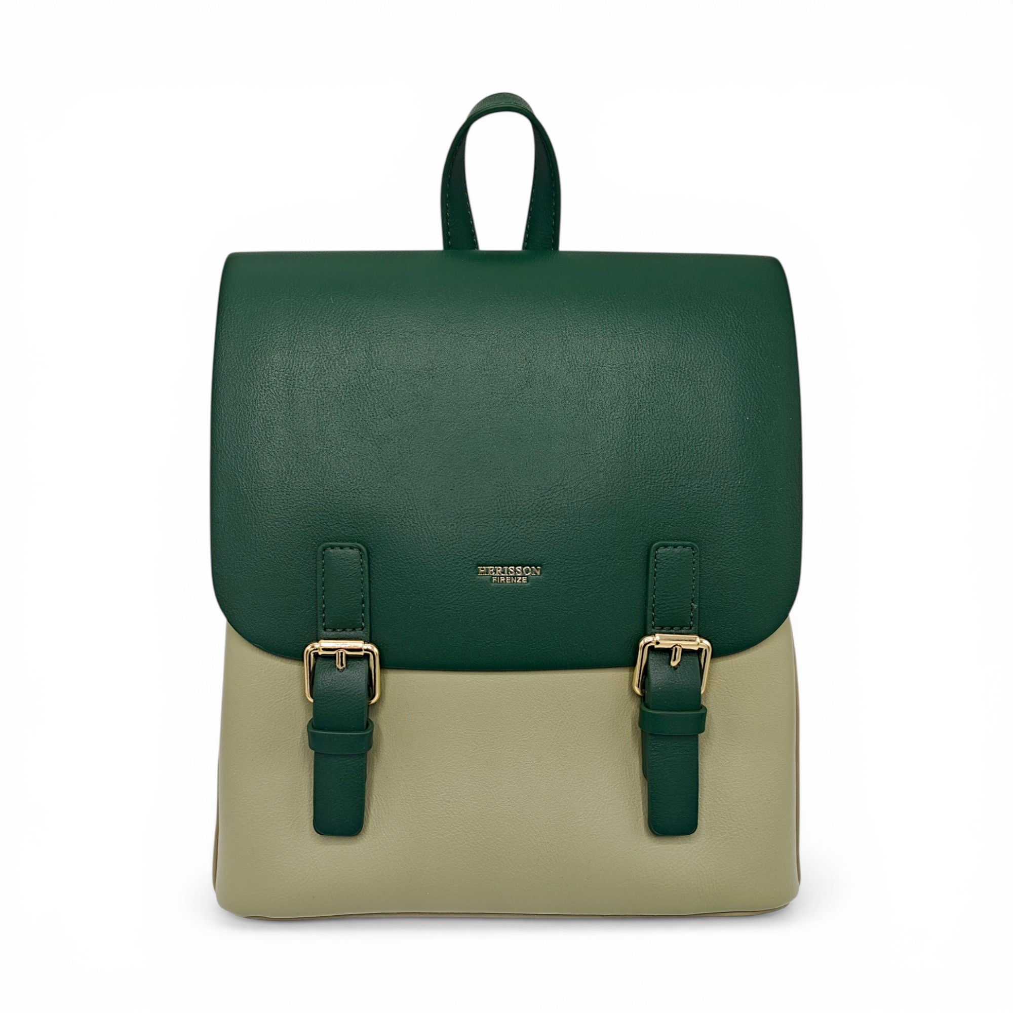 Rucsac damă Herrisson Firenze 6049LG Light Green – casual modern și eleganță rafinată