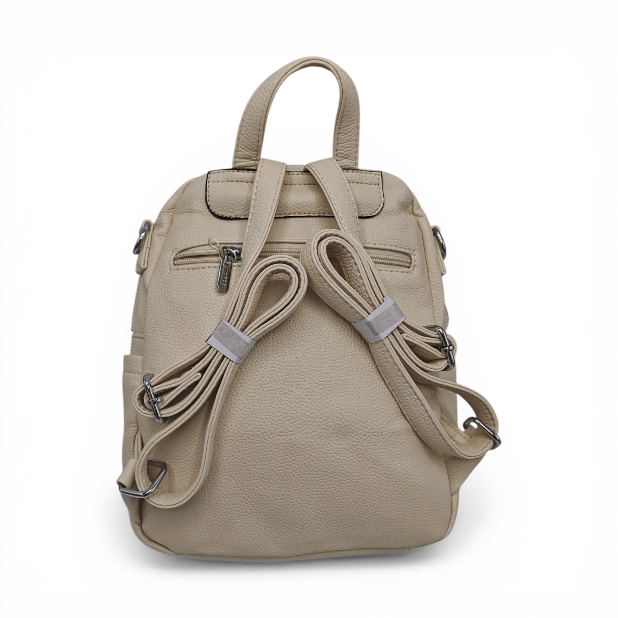 Rucsac damă Silvia Rosa SR6087 Bej – design geometric patchwork multicolor, elegant și modern (4) Rucsac damă Silvia Rosa SR6087 Bej – design geometric patchwork multicolor, elegant și modern