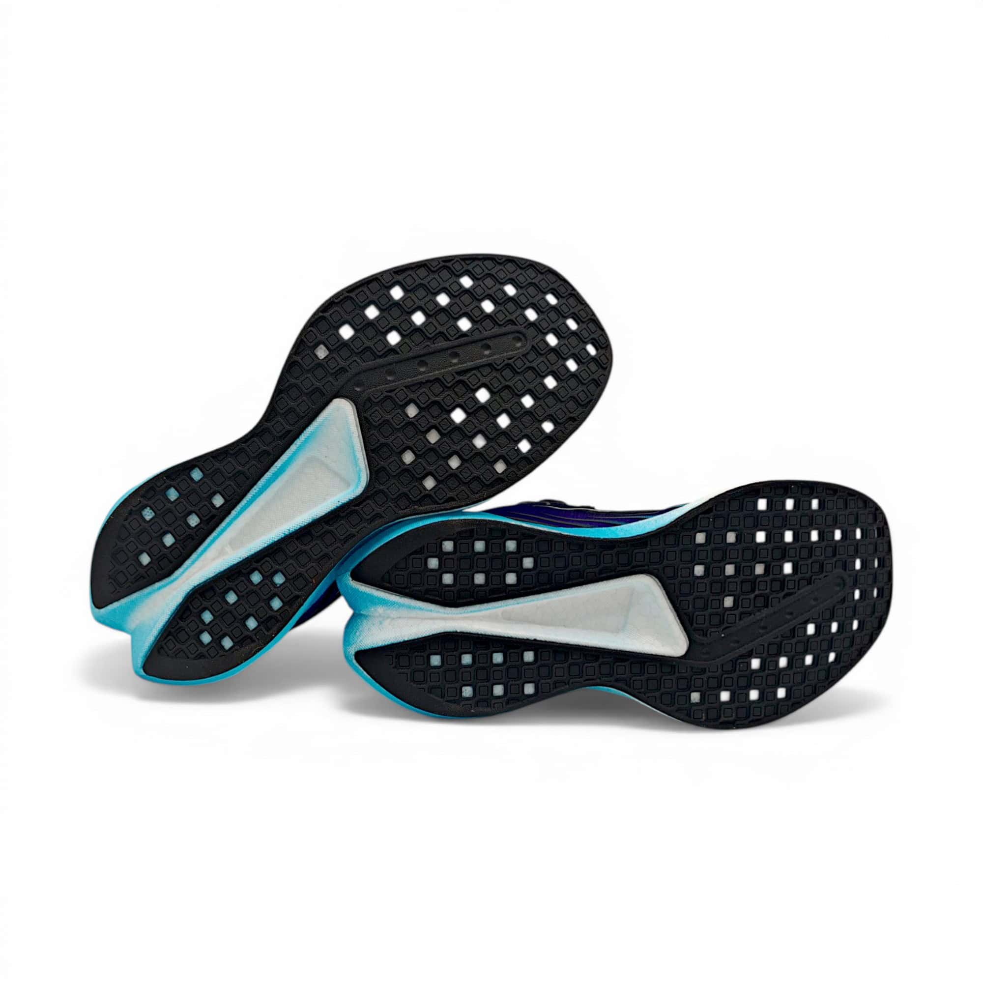 Pantofi sport damă NovaStep 196X Pro, cu talpă amortizantă și design negru-albastru, ideal pentru ac.