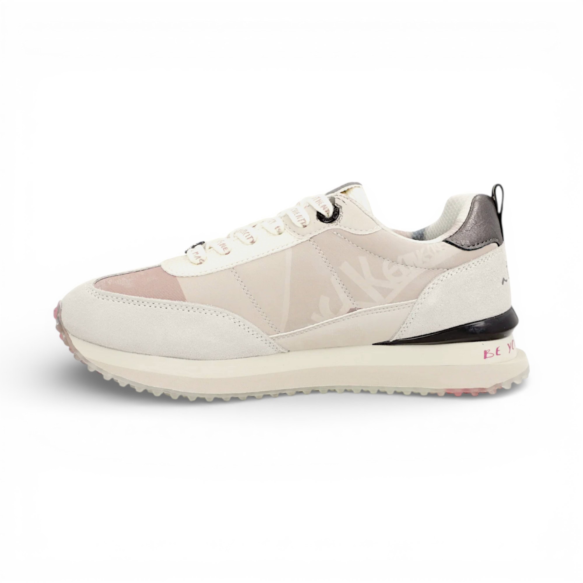 Sneakers damă Anekke albi – imaginea 6