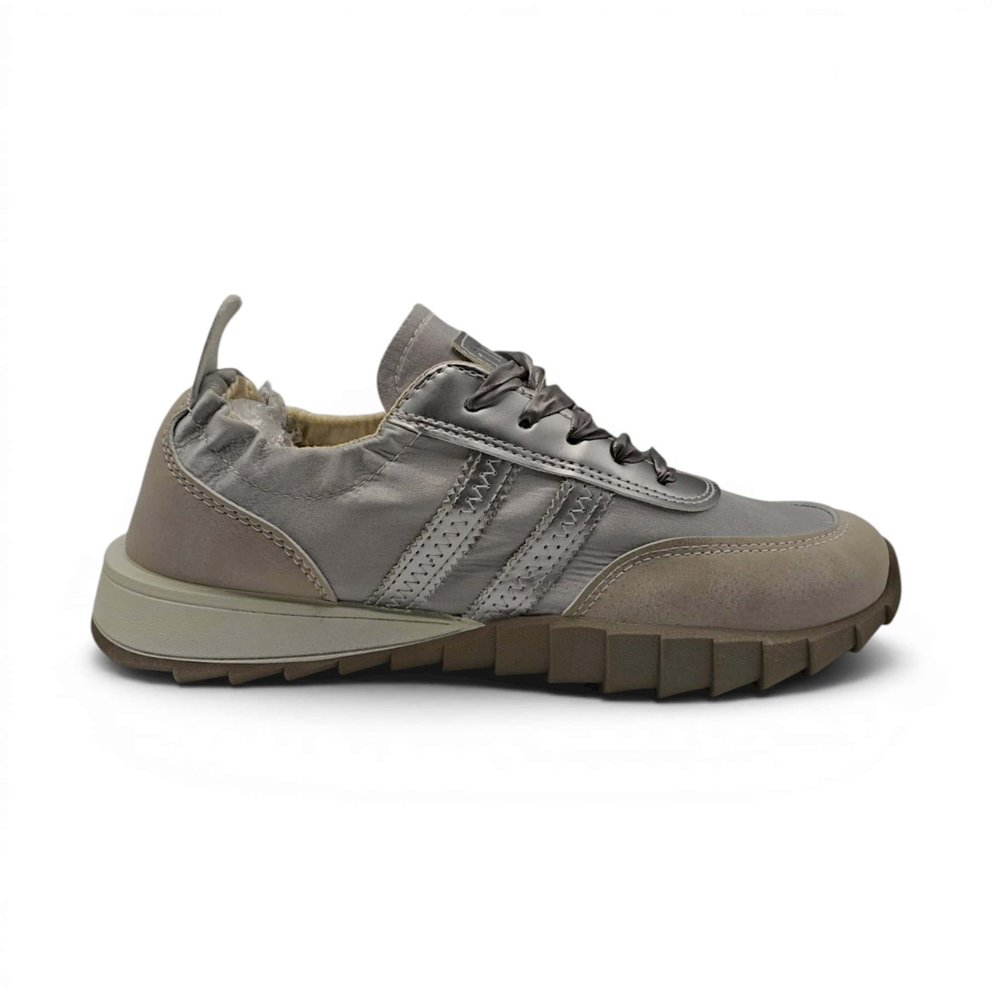 Pantofi sport damă UrbanLine – USoft, cu design modern și talpă flexibilă, în nuanțe bej-gri pentru.