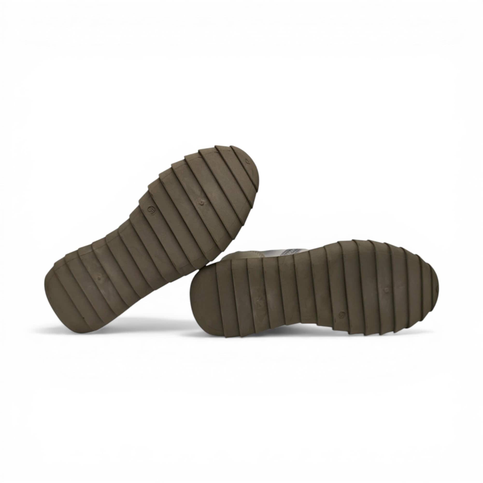 Pantofi sport damă UrbanLine cu talpă flexibilă și design modern, în nuanțe bej-gri, perfect pentru.