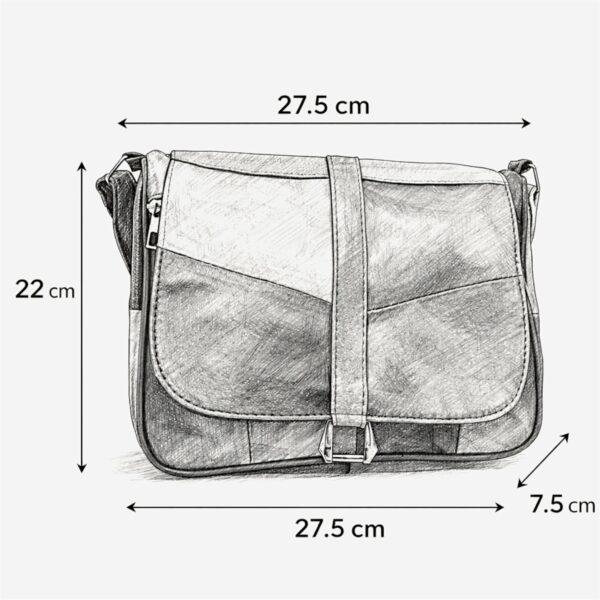 Geantă damă unicat Lucia, piele naturală multicolor, design elegant și spațios, perfectă pentru oric.