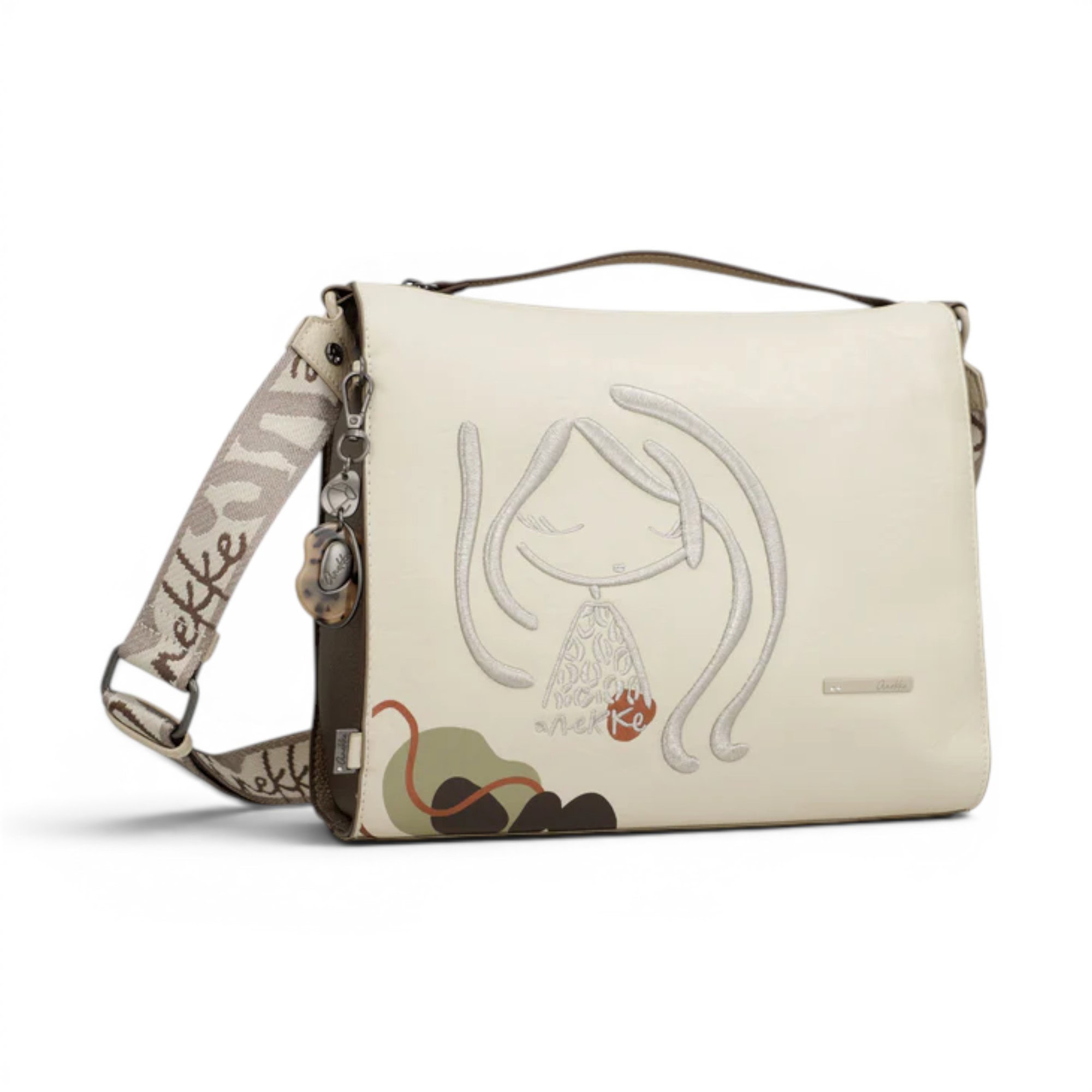 Geantă damă Anekke Gaia, design artistic și elegant, perfectă pentru ținute casual și elegante.