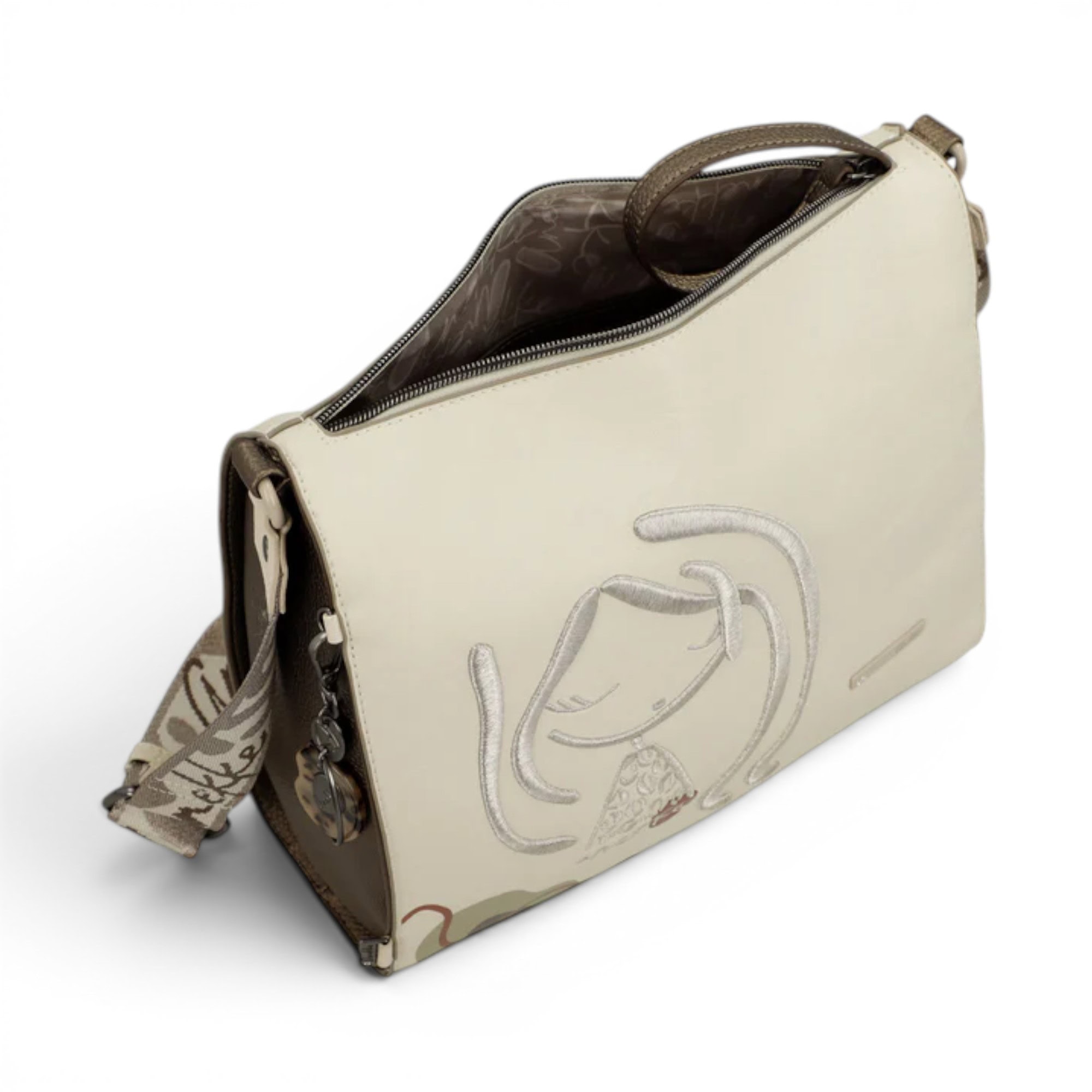 Geantă crossbody Anekke Gaia, design artistic și elegant pentru femei moderne.